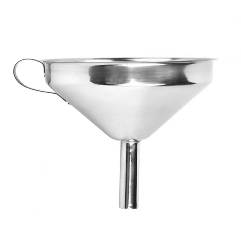 Acciaio inossidabile 11 cm 13 cm da 15 cm Funnels largo olio di vino grontaiete imbuto staccabile cucina da cucina liquidi strumenti filtro