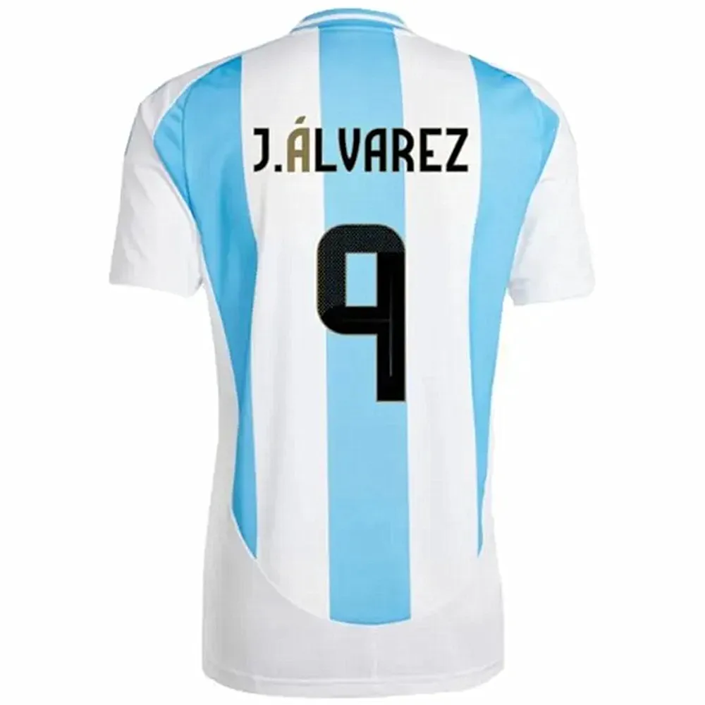 DHgate 2024 Argentina National Team Fans Jersey Set MAC ALLISTER DYBALA DI MARIA MARTINEZ DE PAUL MARADONA Football Shirts Kids Men Kit Sports Outdoors