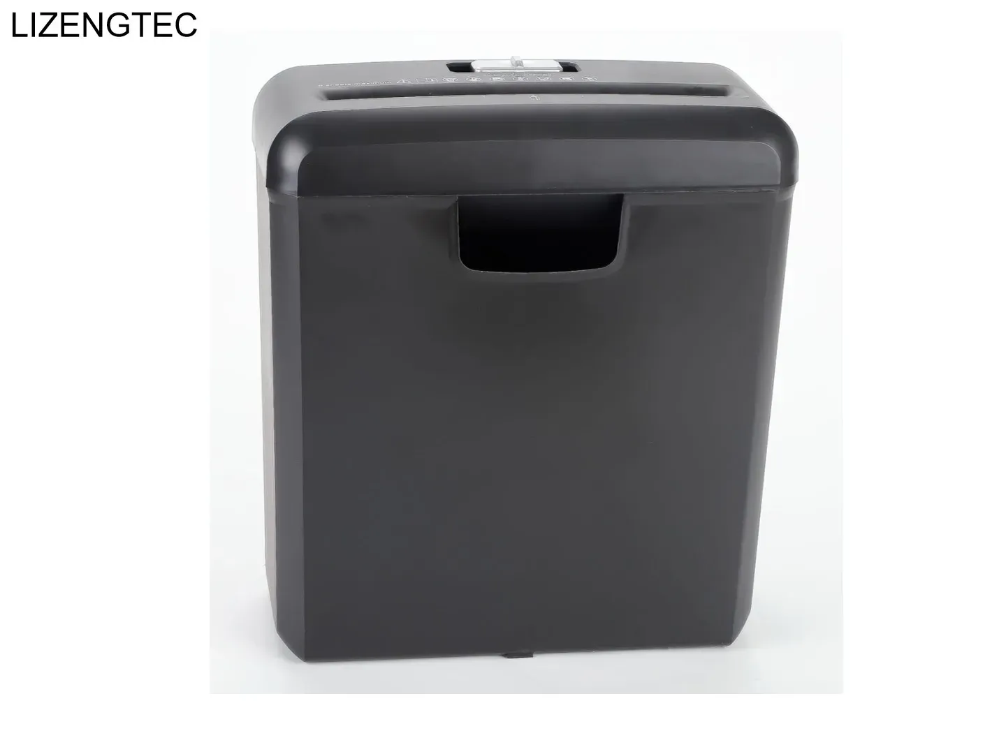 파쇄기 Lizengtec 새로운 디자인 다기능 A4 전기 용지 Shredder 2 레벨 비밀 6.8mm