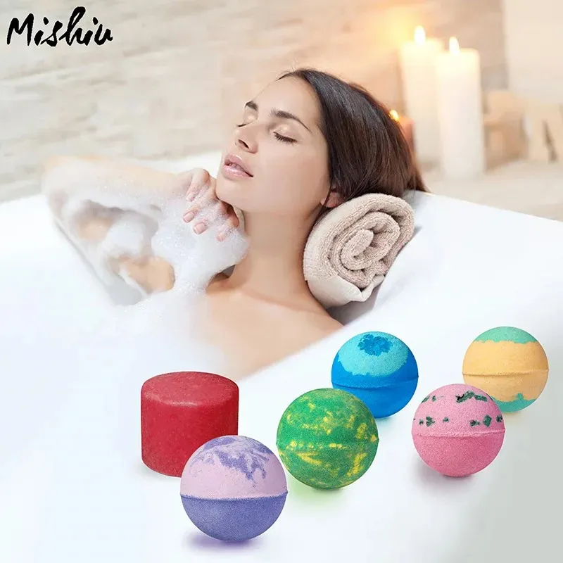 Original Materials for Two-Color Explosive Gas Pinball Bath Salt Ball Bath Salt Bath Bomb Salt