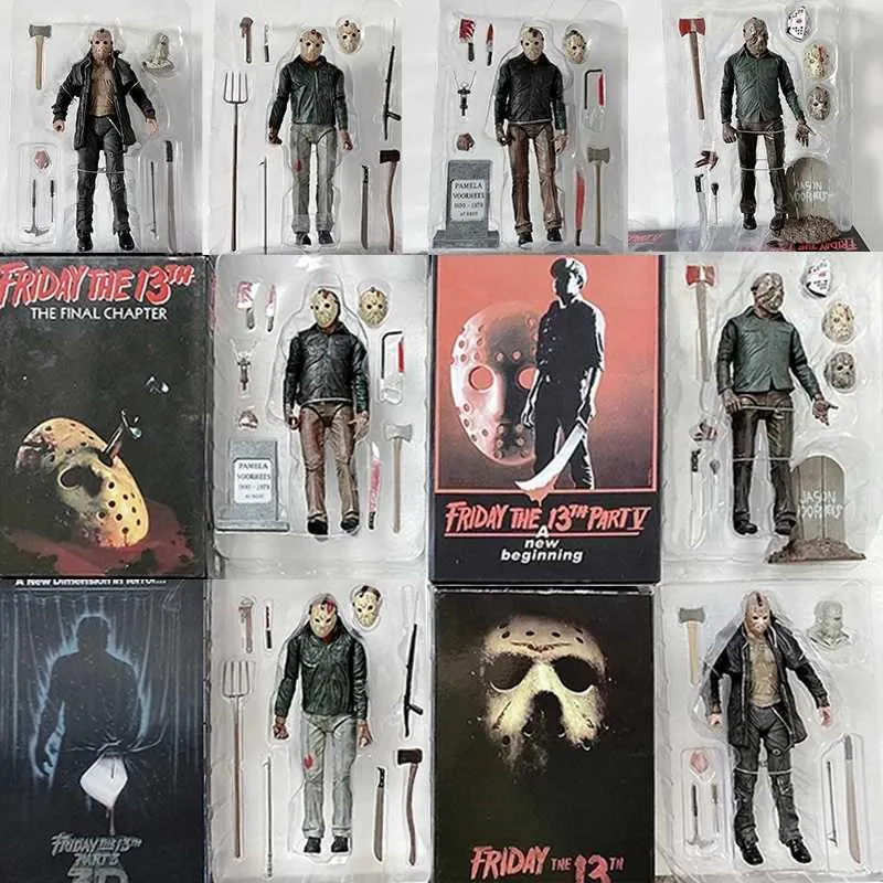 NECA Friday 13th Digital Neca Toys Freddy Jason Voorhees