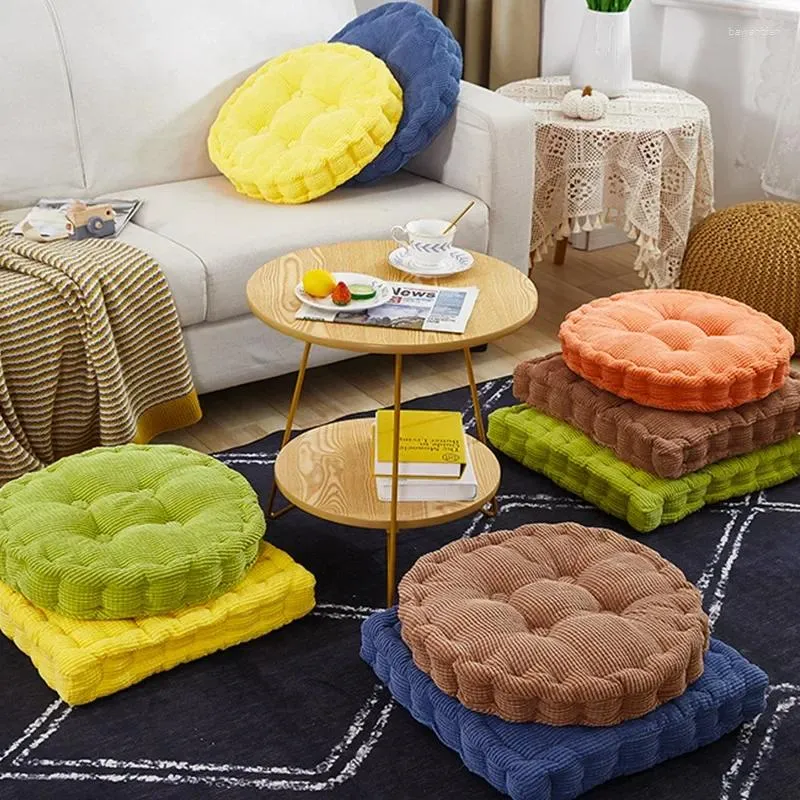 Travesseiro engrosse tatami cadeira macia pad office sede de baía de sacada sofá decoração home decoração