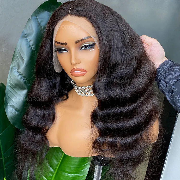 Peruvian Brazilian Natural Black 16 Inch 150% Density 13x4  display picture 1