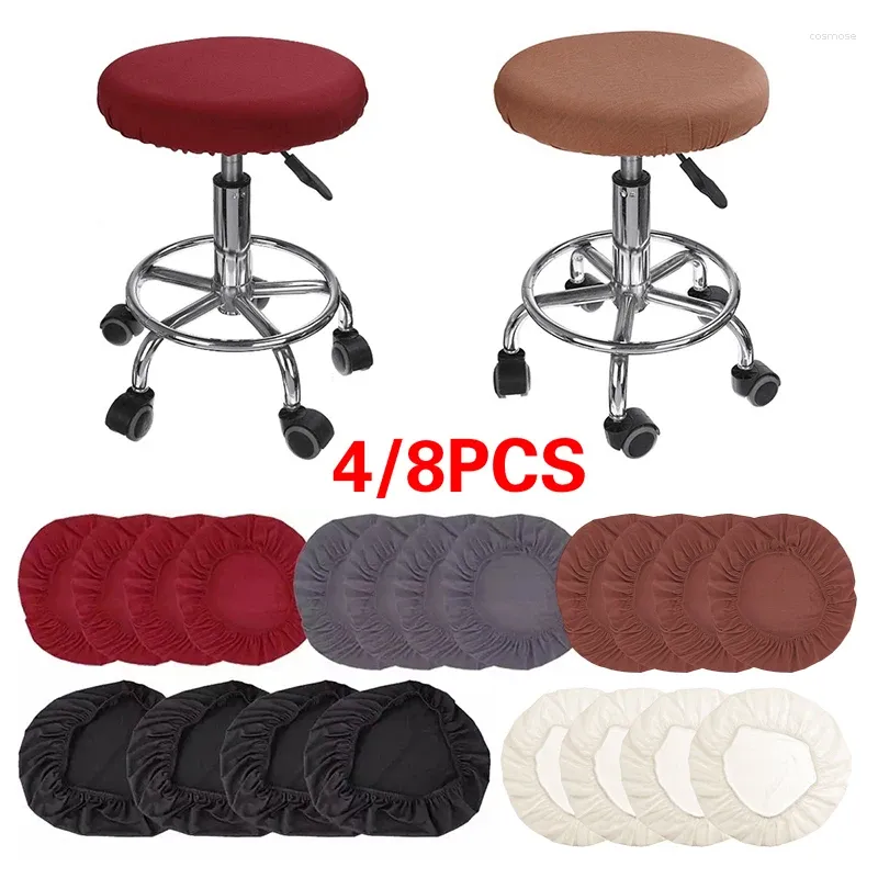 Chair Covers Flexible Cover For Restaurant Office Mat Reusable Protective Damaged Dirt Wrinkle-resistant Stretch-able