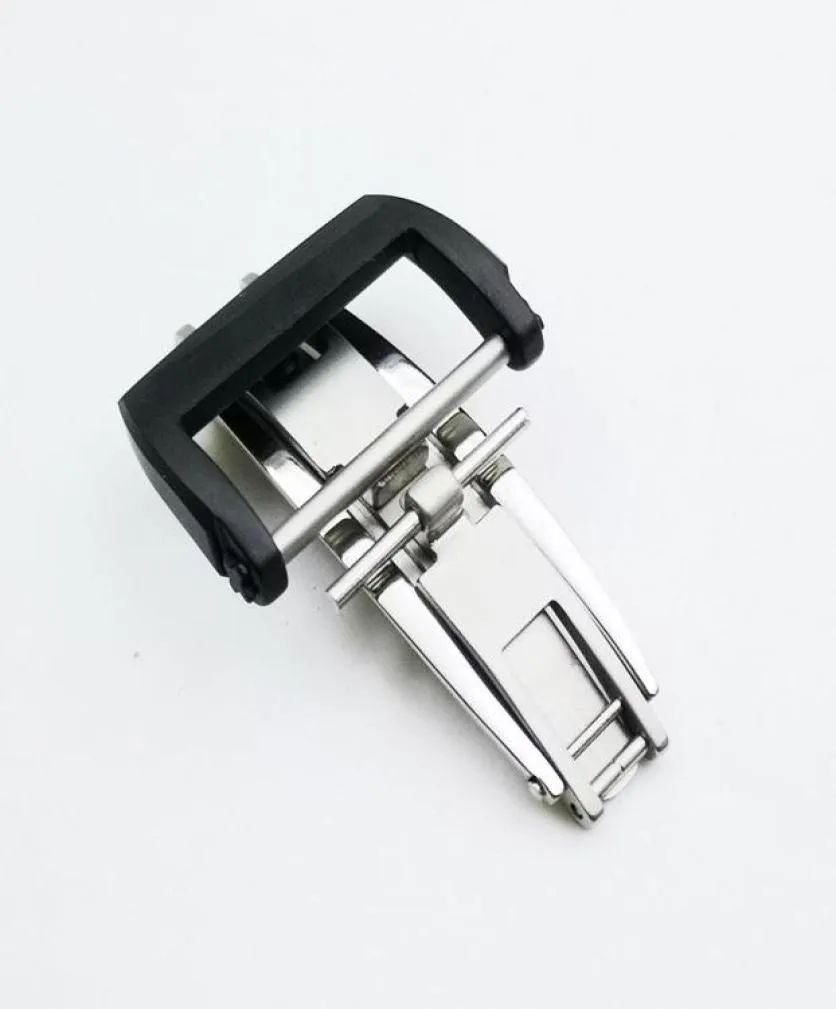 20 mm roestvrijstalen vouwplichtsliment voor RM Rubber Lederen Watch Band Strap8580888