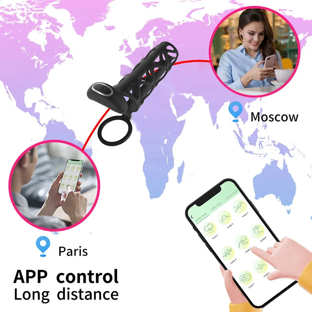 APP Bluetooth Vibrating Cock Ring Penis Vibrator... From 9,25  | DHgate