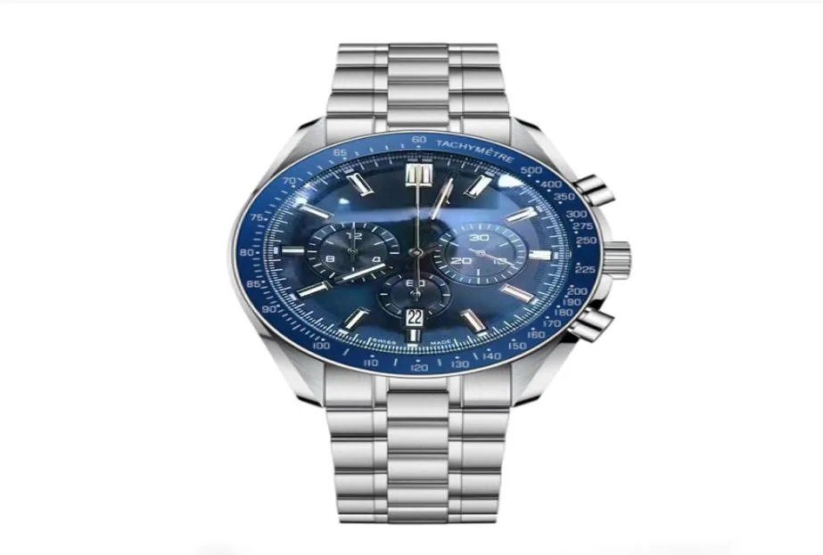 Mens F1 Quartz Chronograph Watch Japan VK Movement Men039s Watch Sport Race Cinpleo 43mm8552123