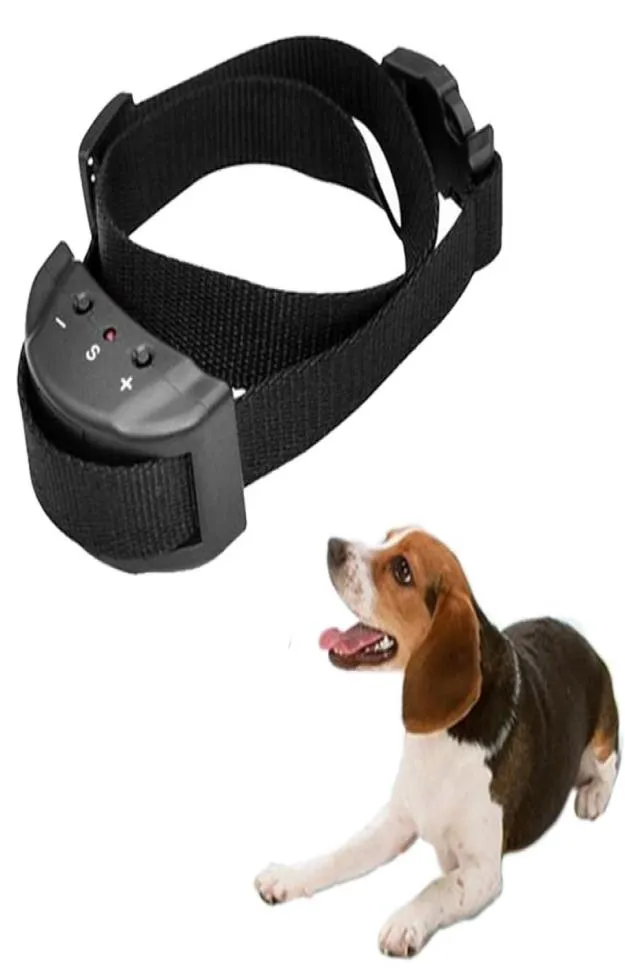 Collar de perros ajustable de Sixspeed Collar Non Bark Anti Barking Dog entrenamiento Electric Dog Collar New59889999