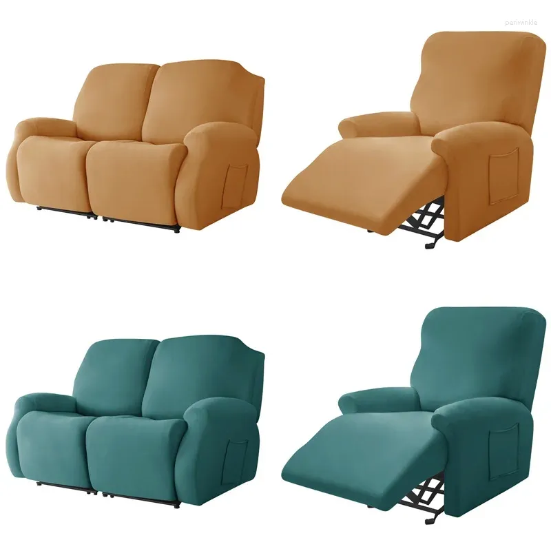 Chair Covers 1 2 Seater Recliner Sofa Relax Lazy Boy Anti-slip Armchair Slipcoves For Living Room Home