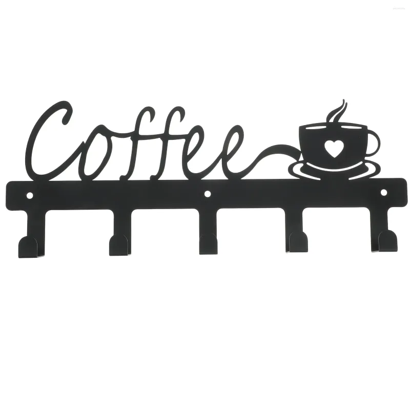 Kitchen Storage Coffee Cup Hanger Wall Mount Mug Rack For Cups Shelves Clothing Iron Holders Home Mugs Towels