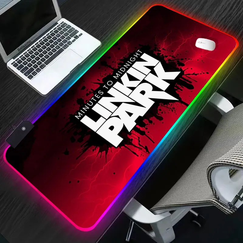 Batteries Band Keyboard Desk Mat Anime Linkin Parks Rgb Mouse Mat Gaming Mousepad Xl High Speed Mouse Pads Anime Mousepads Mouse