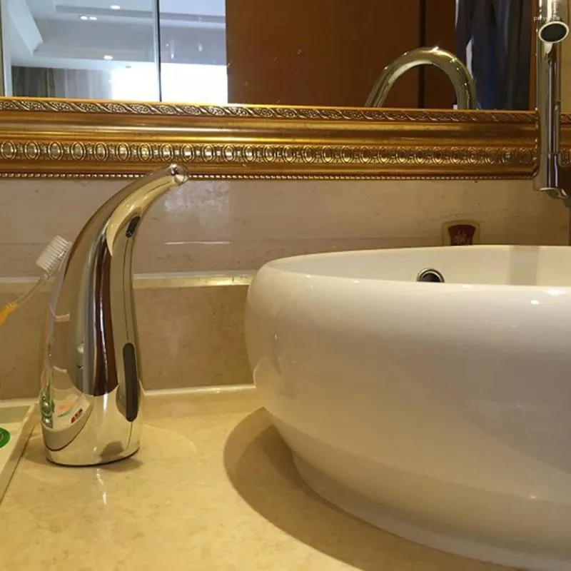 Sıvı Sabun Dispenser 300ml Otomatik Banyo Püskürtücü Elektrikli Dokunsuz İndüksiyon Difüzörü Ev Restoranı