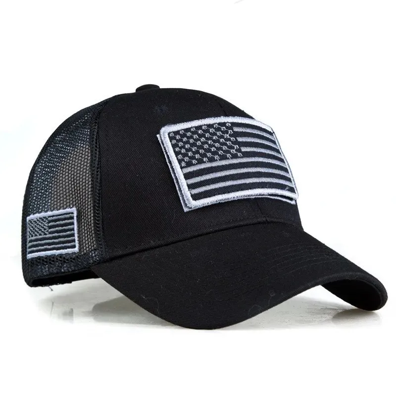 American Flag Baseball Cap for Men Independence Cap Solid Snapback Bone Hip Hop Casquette