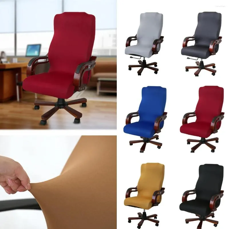 Le coperture della sedia proteggono con una copertura girevole a dimensioni L resistenti e comode perfetta per gli uffici Meeting Rooms Internet Cafes