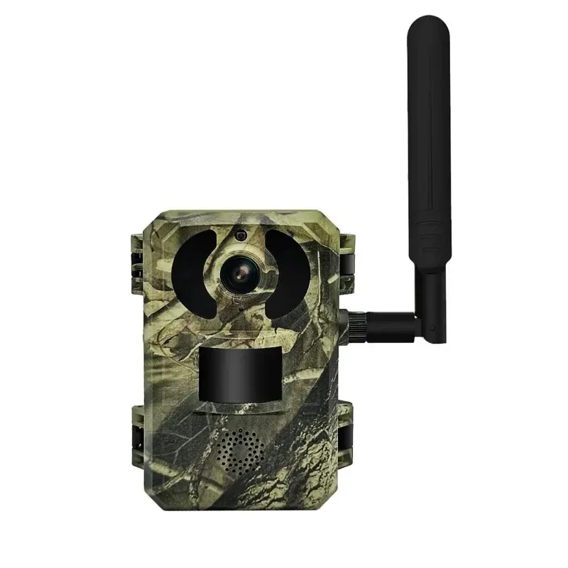 2024 4G SIM SIM Solar Camera Hunting Trail Camera Trail Wildlife Tracking Surveillance Infrared Light Vision Cameras Cameras Traps App Uccon