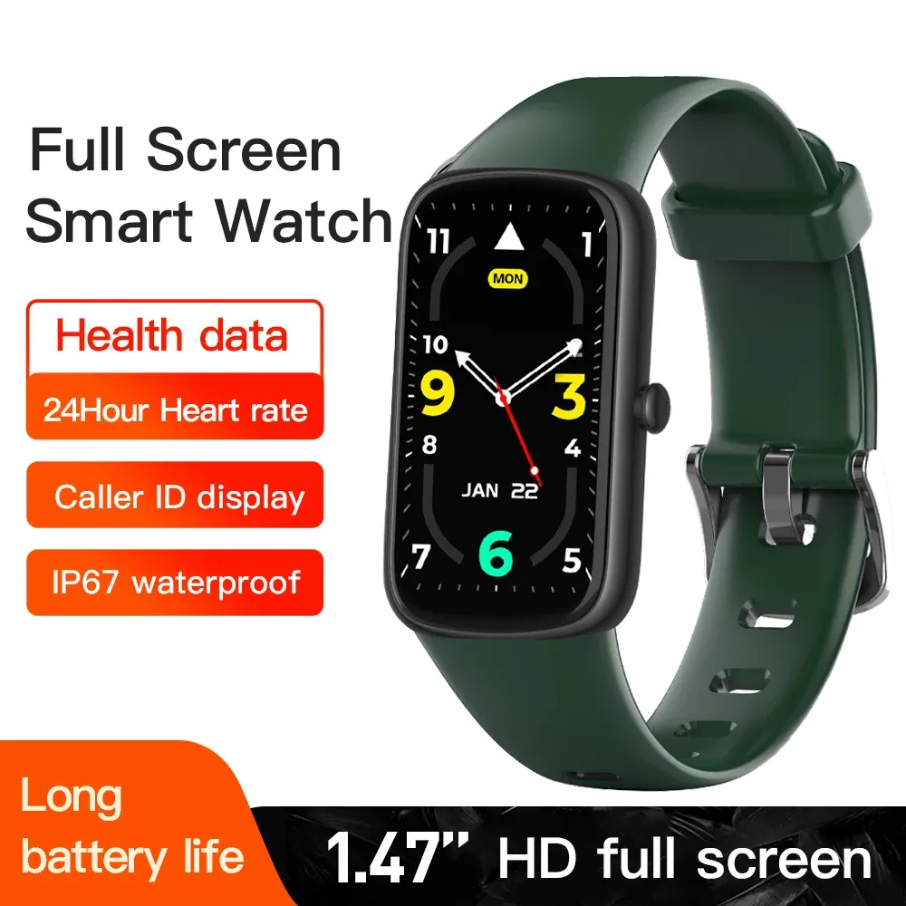 Armbänder C11 Grüne Smart Armband Uhren Handgelenk Blut Sauerstoff Schrittzähler Tracker Elektronik Frauen Fit Bit Fitness für Männer Frauen