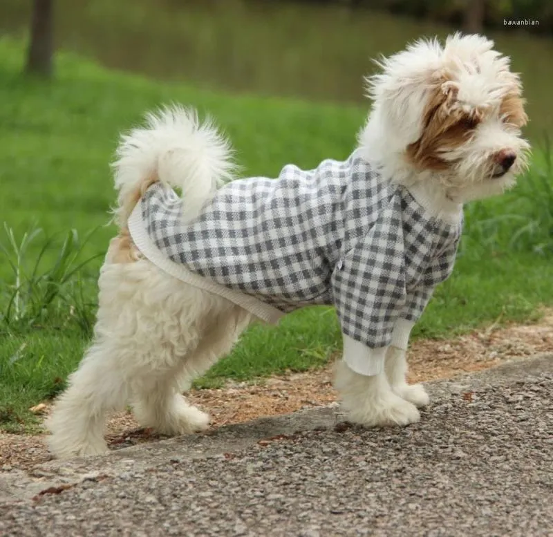 Vêtements pour chien pull en tricot d'hiver Vêtements de chat Yorkshire terrier poméranien shih tzu poodle bichon schnauzer vêtements