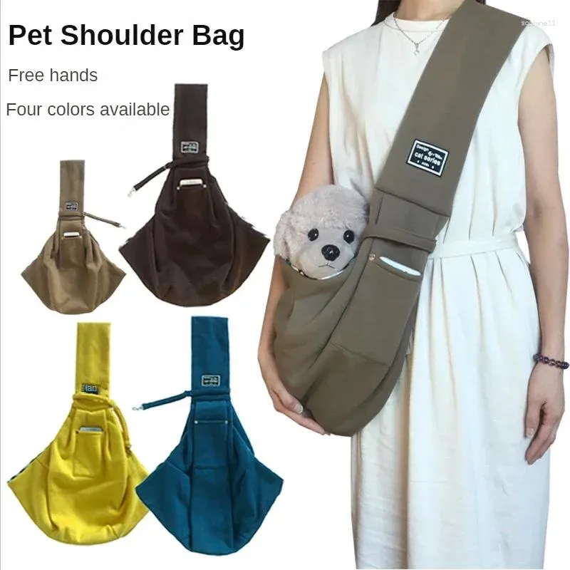 Dog Carrier Style Pet Outing Messenger Shoulder Bag Wholesale Takeaway Backpack Pets Cat