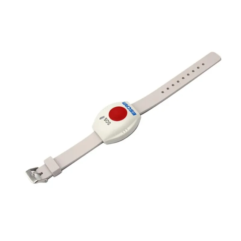 Bracelet d'alarme ESCAM AS004 Alarme de cambrioleur sans fil avec capteur magnétique pour le dispositif du système de sécurité et de sécurité à domicile - Sans fil à longue portée