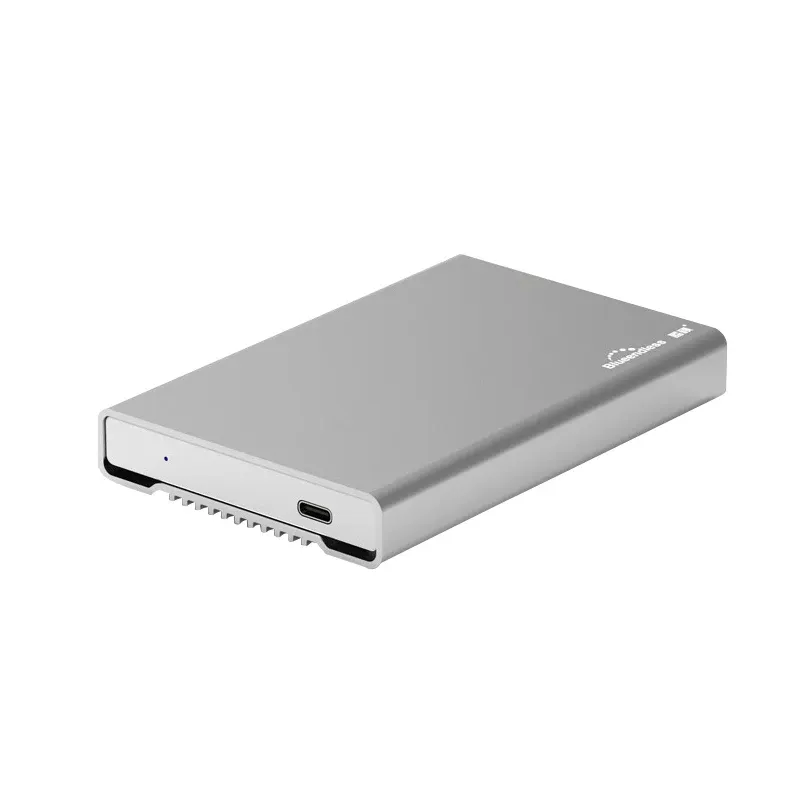 Gehege Blueendless 2,5 Zoll Aluminium HDD -Hülle SSD HD Externe Festplatte SATA zu USB -Festplatten -Hülle für 9,5 mm 15 mm HDD -Box