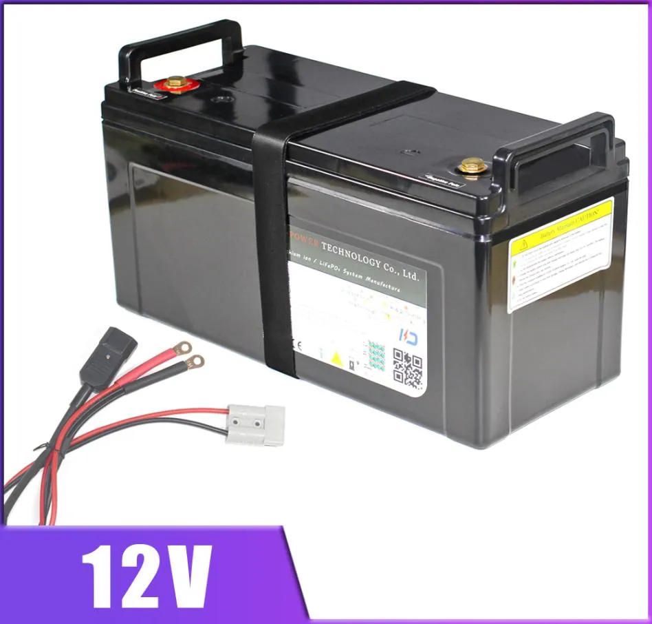 12V 200AH Lithium Ion Battery 126V 250AH 300AH LI IP68 Imperméable avec chargeur BMS pour stockage onduleur Solar Golf Car6657744