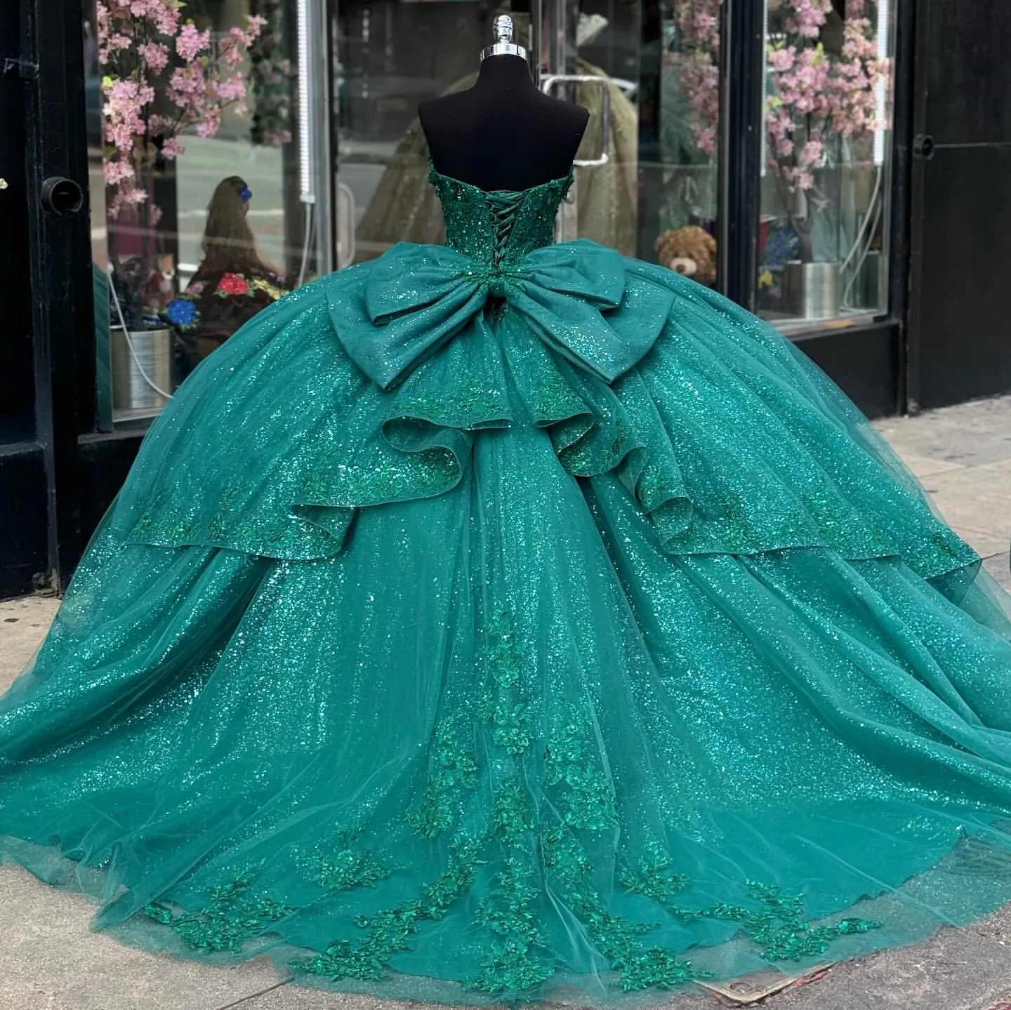 green emerald velvet dress Emerald green prom dress Long Party Dress Formal Dress fg3465 – formalgowns