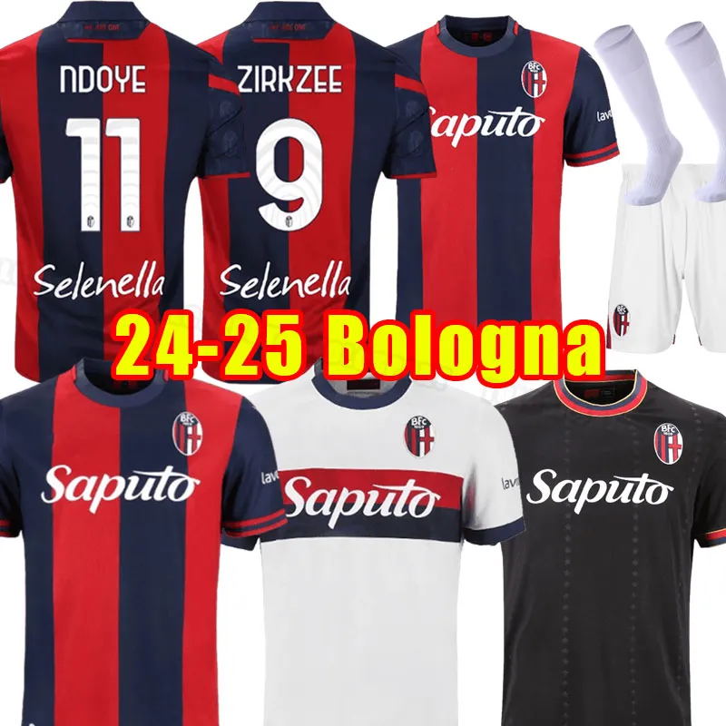 25 Bologna FC Soccer Jersey - Official Football Shirt