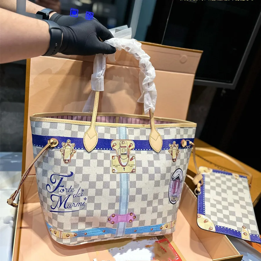 Sac de créateur de femmes de luxe jamais sac fourre-tout