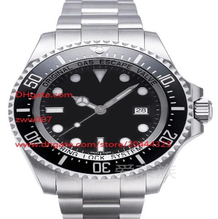 Fournisseur d'usine Céramique Céraque en acier inoxydable Rabad Black 116660 44 mm mécanique automatique Men039 Watch Watches6961514