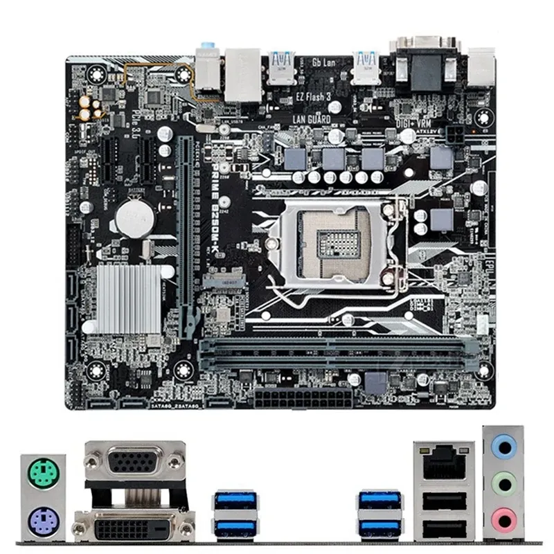 Cartes mères Intel B250 Prime B250MK La carte mère utilisée LGA1151 LGA 1151 DDR4 32 Go USB2.0 USB3.0 SATA3 Bureau de bureau