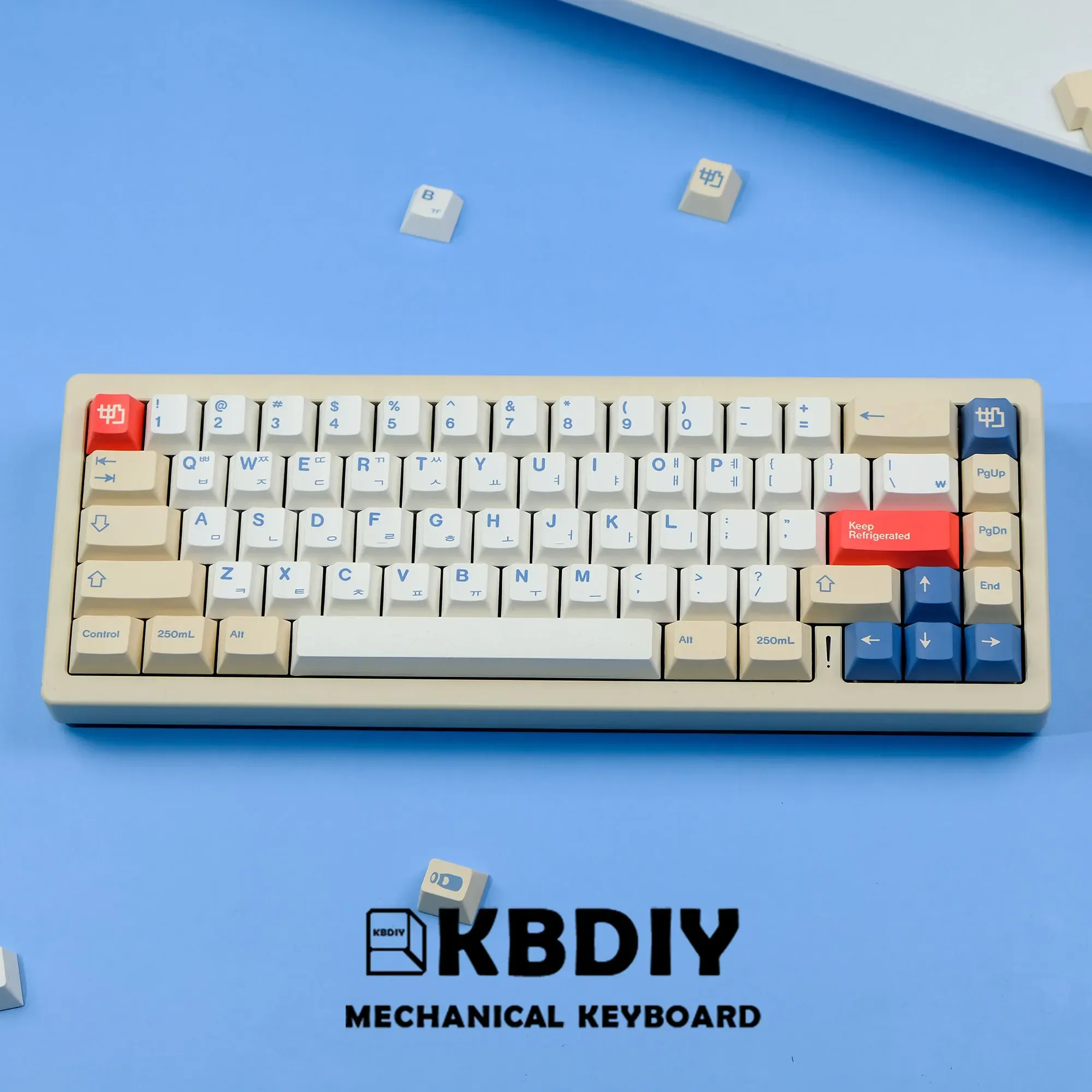 Аксессуары Kbdiy Gmk Soymilk KeyCap 135 Keys PBT PBT Японский корейский клавиш ISO Введите профиль вишни для GMK67 K500 Mechanical Keyboard