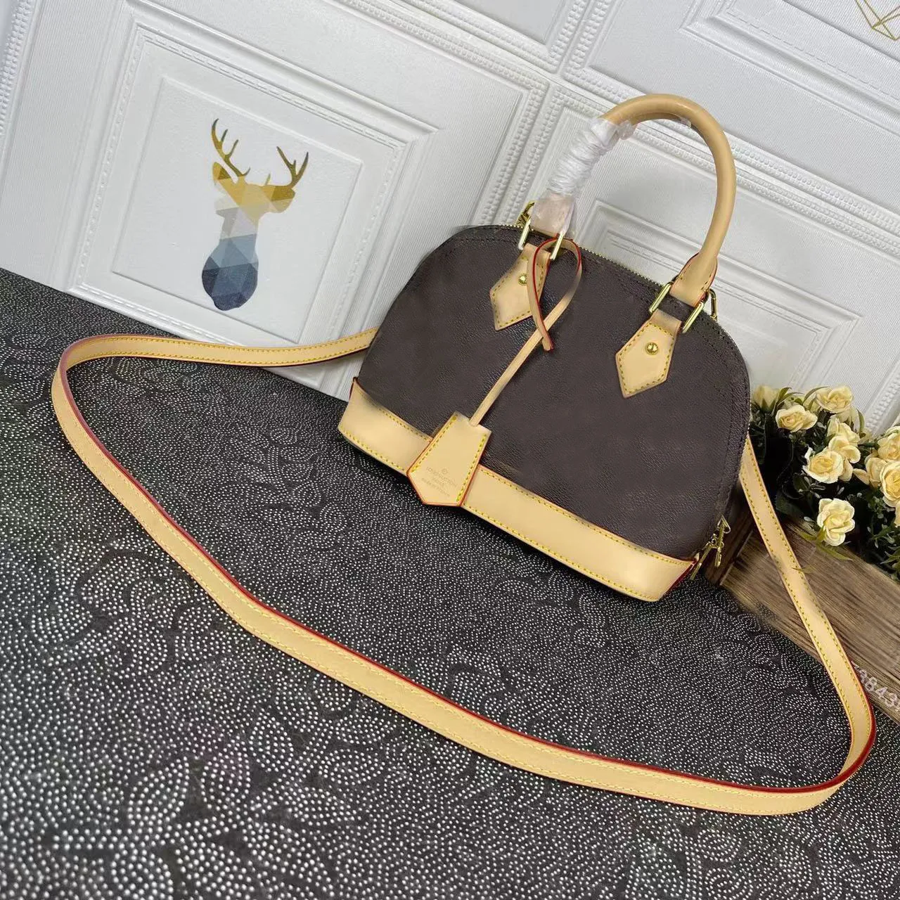 Crescent Handbag: Stylish Satchel Shoulder Bag, Lightweight For Daily ...
