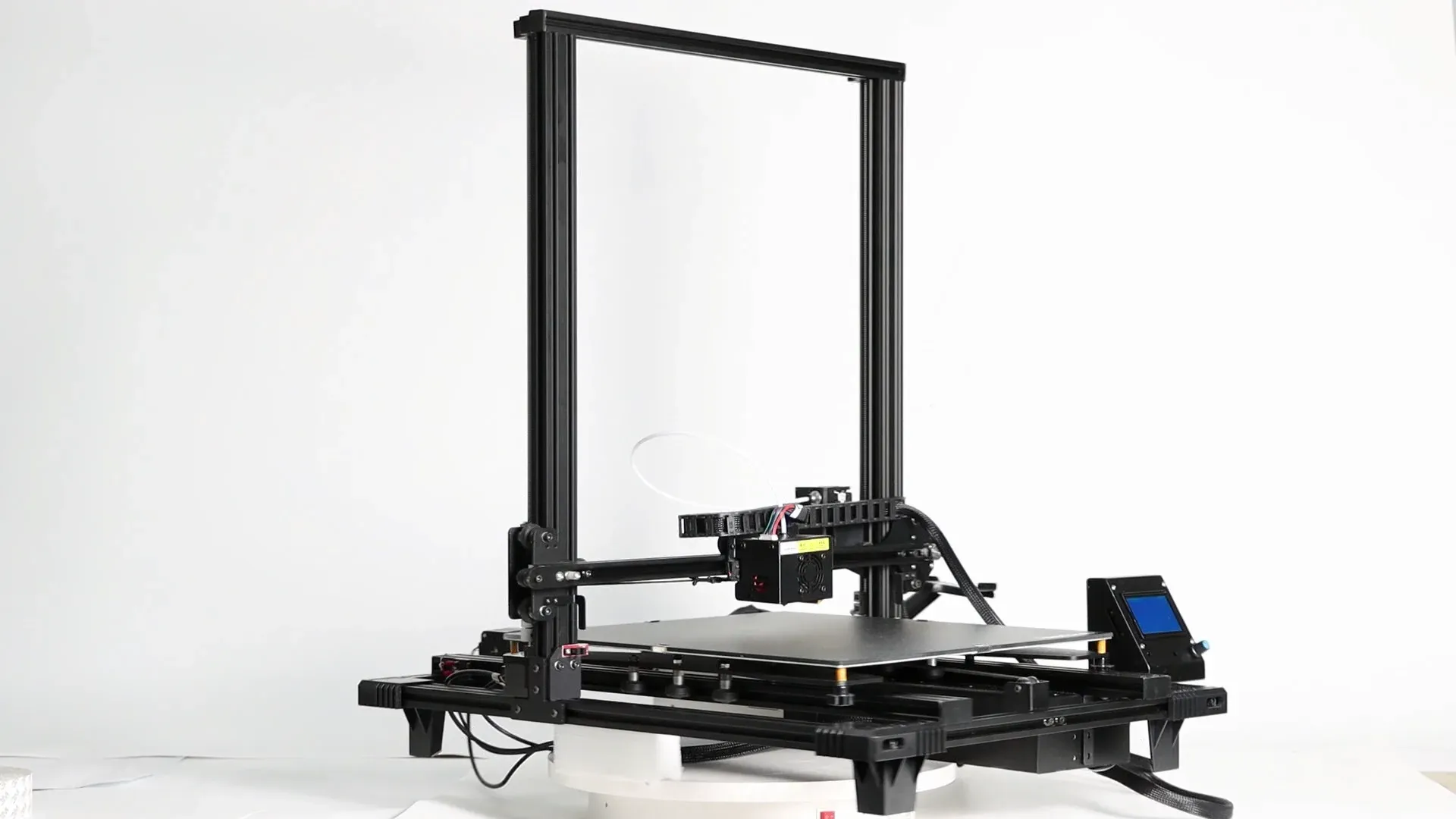 Printer IdeaFormer Giant FDM 3D -printer Big Size TMC2208 Stuurprogramma Full Metal Printer Size 400*400*450mm 3D Printer Diy Kit Self Assemble