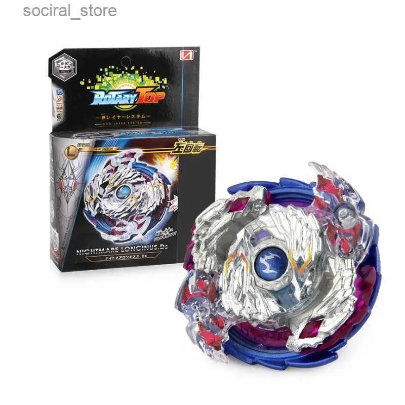 스피닝 탑 B-X Toupie Burst Beyblade 회전 최고 B-97 스타터 악몽 Longinus DS Toupie B192 B191 Metal Fusion God Toy L240402