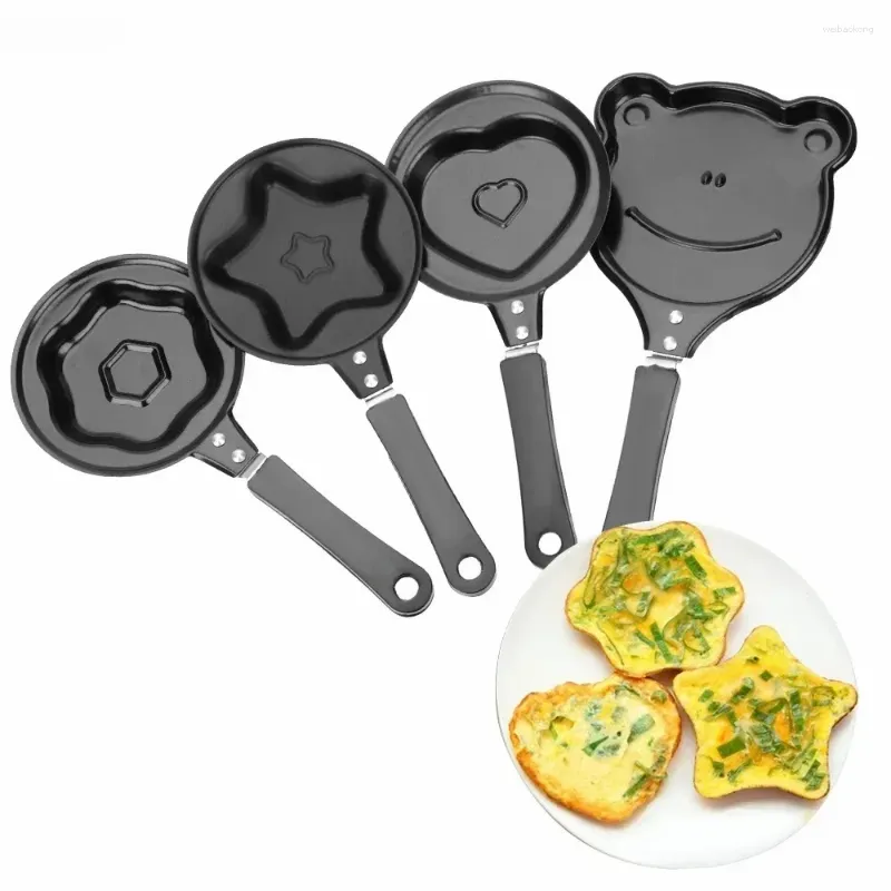 Pans Kitchen Breakfast Egg Frying Pot Mold Pan Flip Omelette Non-Stick Pancake Maker Cooking Accessories