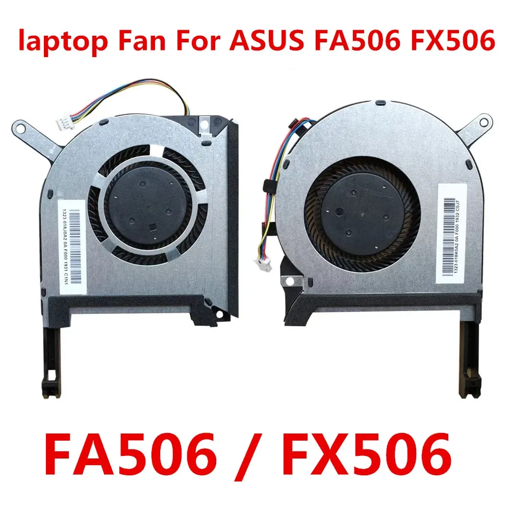 PADS GPU CPU FANTES DE REFRIGENÇÃO PARA ASUS TUF A15 FA506 FA506IV FA506IU FA506IH FX506 IU FX506LH RADIADOR RADIADOR PECES DE LAPTOP DE SUBSTITUIÇÃO