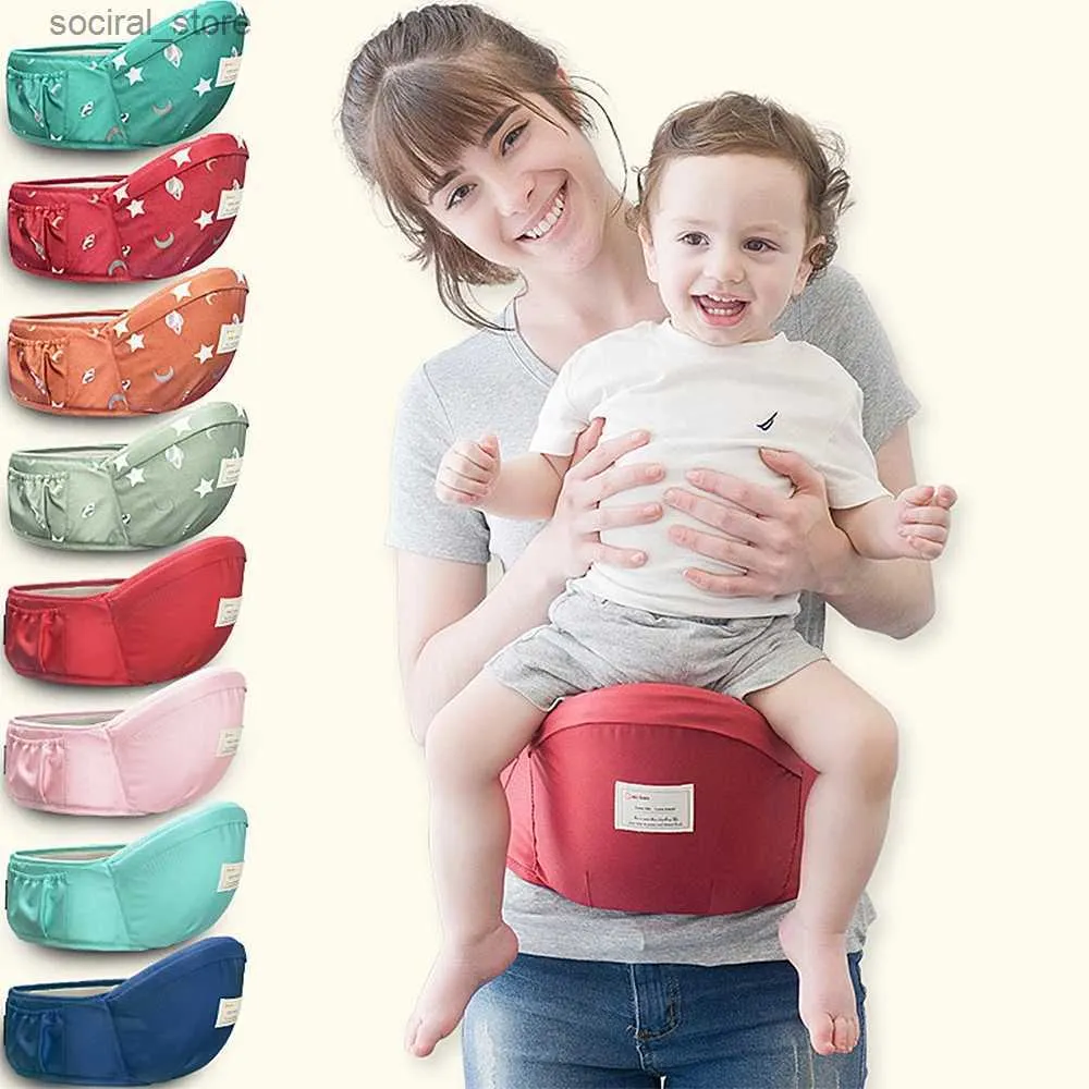 Carriers Slings Backpacks 0-2 Years Baby Hip Seat Carrier Waist Stool Walkers Hold Waist Belt Backpack Carrier Kids Infant Comfort Hipseat Waist Seat L45