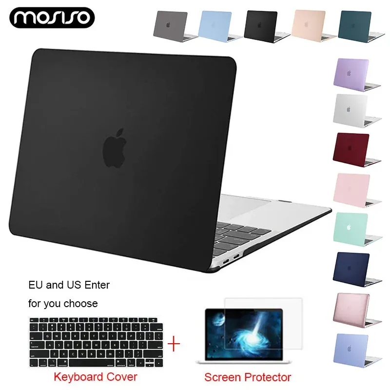 Случай матовой корпус ноутбука для 2022 года MacBook Air Pro 13 M2 A2681 M1 A2338 Pro 14 16 -дюймовый A2442 A2337 A2485 Shell Notebbook Крышка с переноски