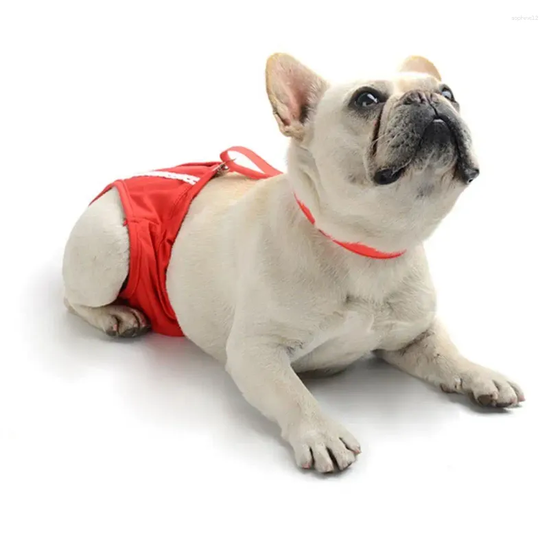 Odzież dla psów Łatwa w użyciu spodnie menstruacyjne miękkie wygodne z umywalnymi otworami fizjologicznymi dla kobiet