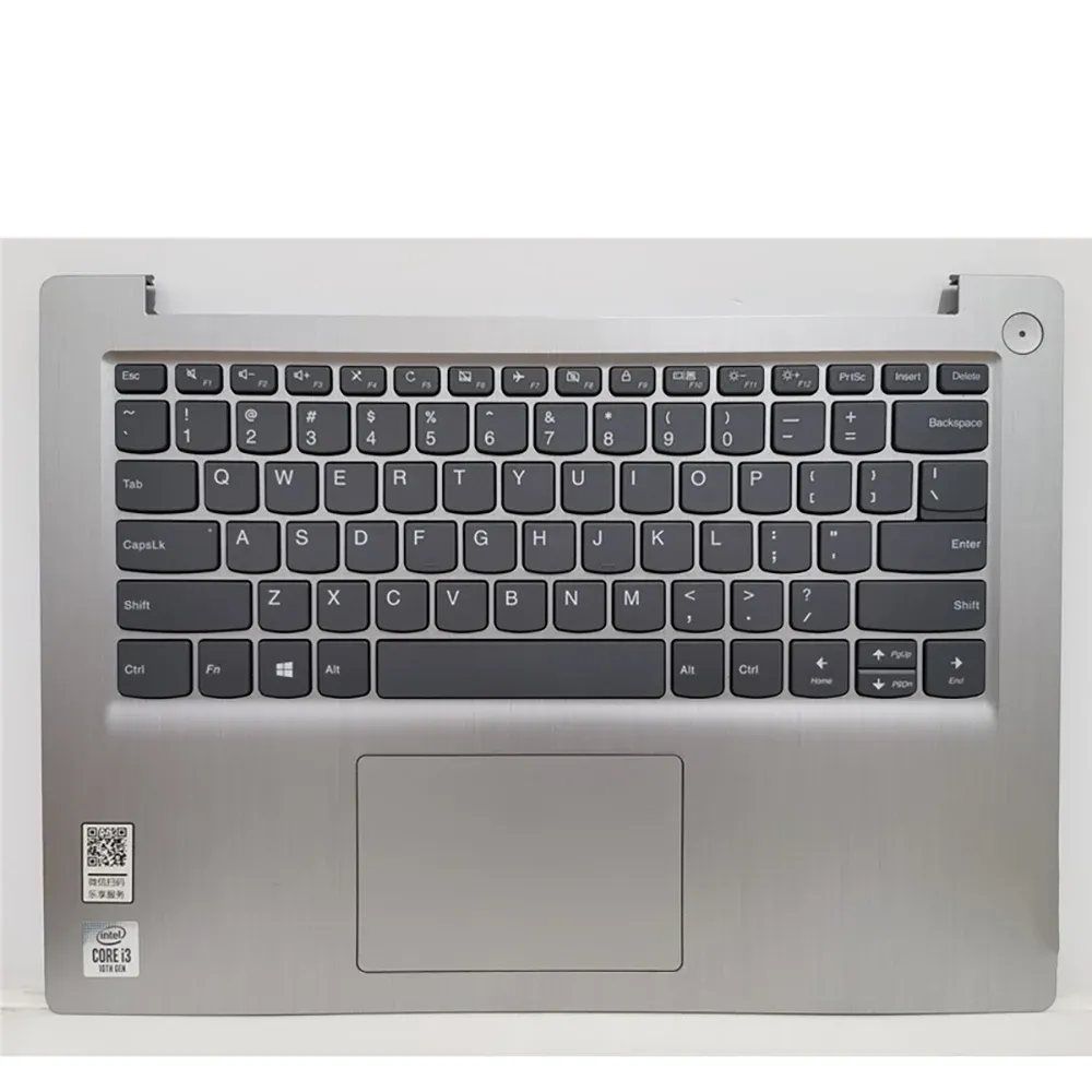 Kaarten palmstest cover toetsenbord touchpad voor Lenovo IdeaPad14S IIL 2020 IdeaPad 14Siml Silver Black