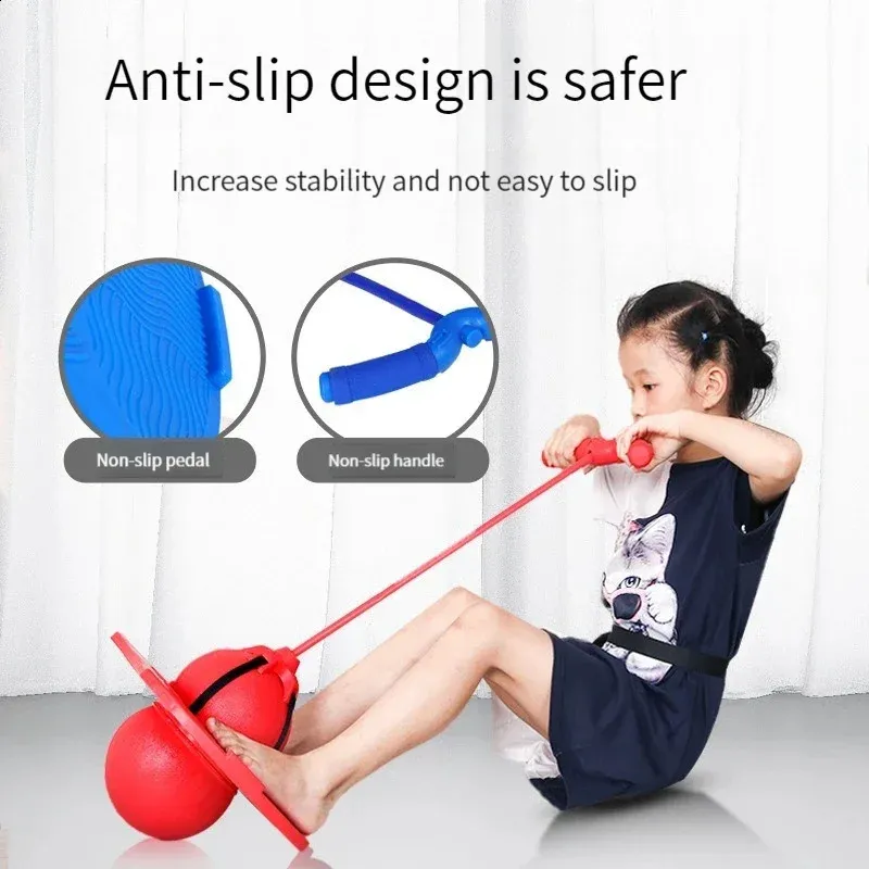 Pelota Saltarina Con Asa De 90 Cm – Juguete De Equilibrio Y Coordinación Para Niños, Incluye Bomba, Ideal Para Uso En Interior Y Exterior