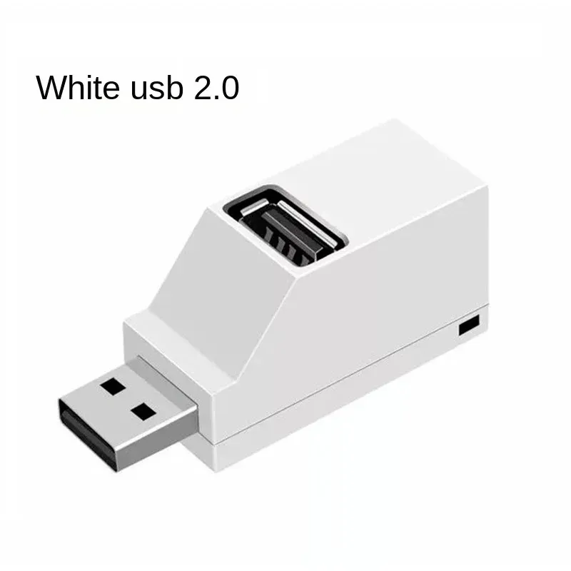 2024 USB Extender Splitter Wireless Multi-interface Laptop One for Three Smart Car U Disk Converter USB2.0, 3.0 3 Port SplitterLaptop U Disk Converter USB2.0 3.0