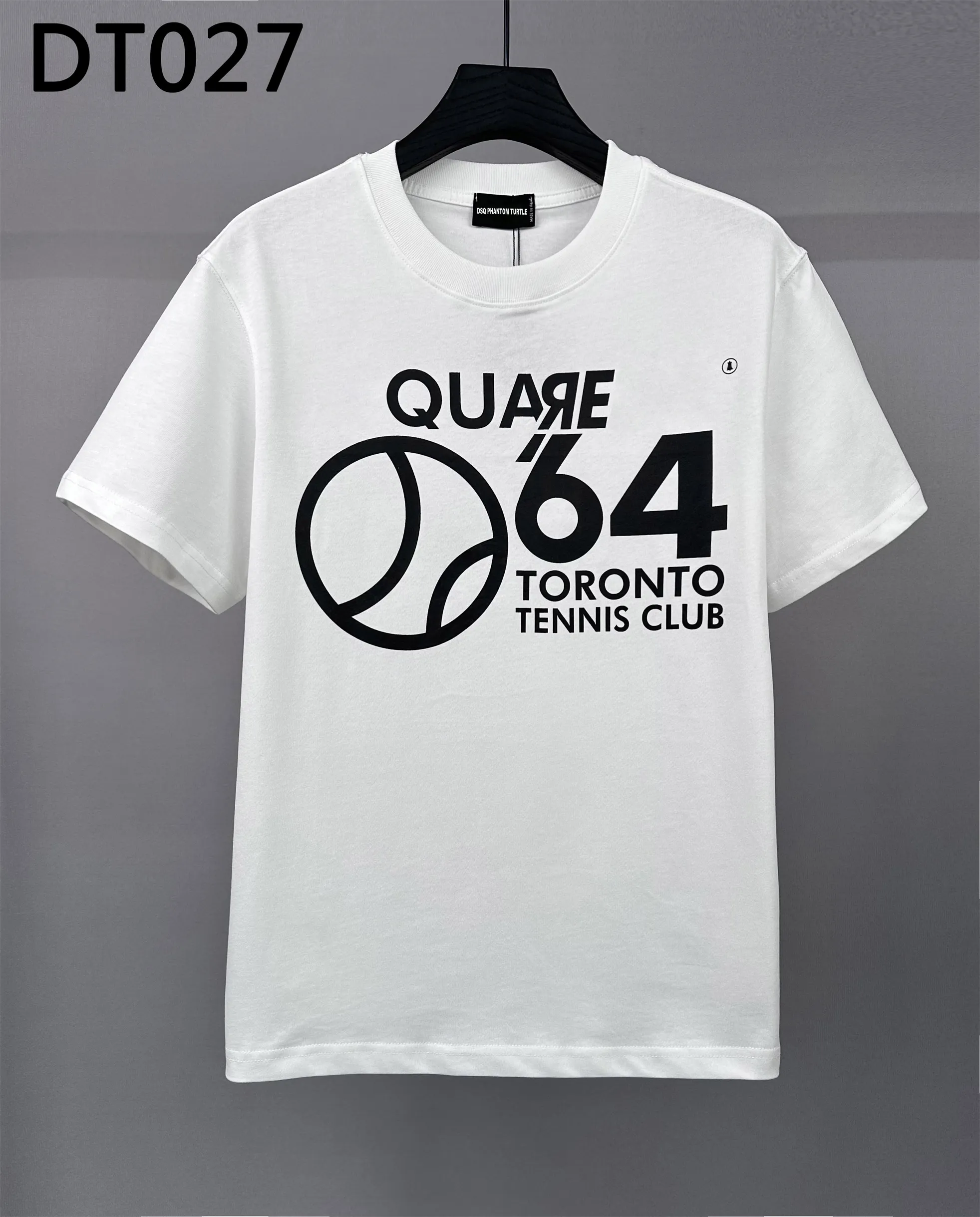 DSQ Phantom Turtle Men's T-shirts Mens Designer T Shirts Black White Cool T-Shirt Men Summer Italiaanse Fashion Casual Street T-Shirt Tops Plus Size M-XXXL 6294