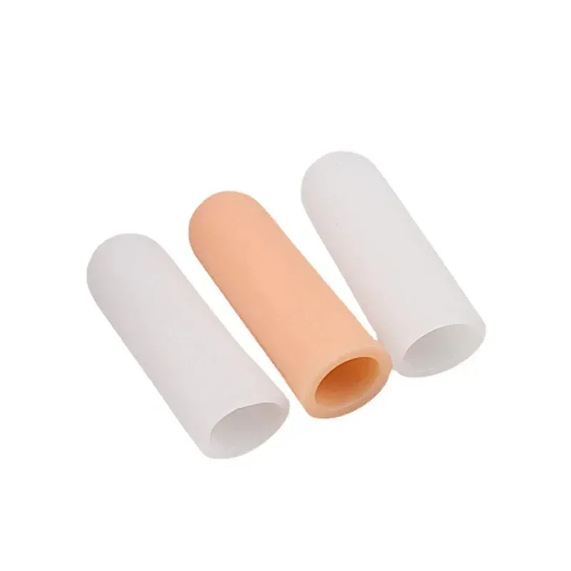 2024 2/Soft Silicone Finger Protector Gel Tubes Little Toe Protector Corn Pain Relief Sleeve Cover Toe Separators Foot Care Toolfor corn pain relief gel tubes