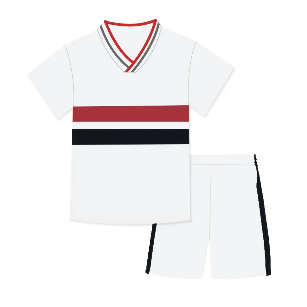 Kids Jersey Set Customized Soccer T Shirts for Boys and Girls 100 160cm Wholesale