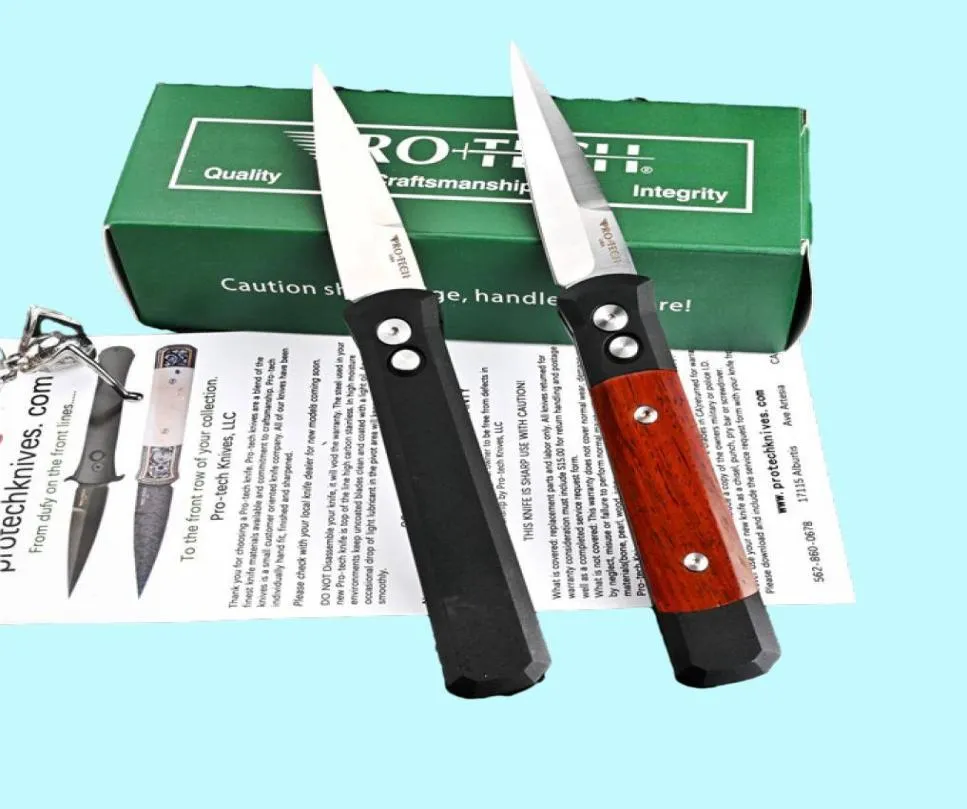 New Arrivals PROTECH knives CNC Protech Godfather 920 auto eject folding knife 154CM steel blade 6061T6 handle outdoor tool campi8520123