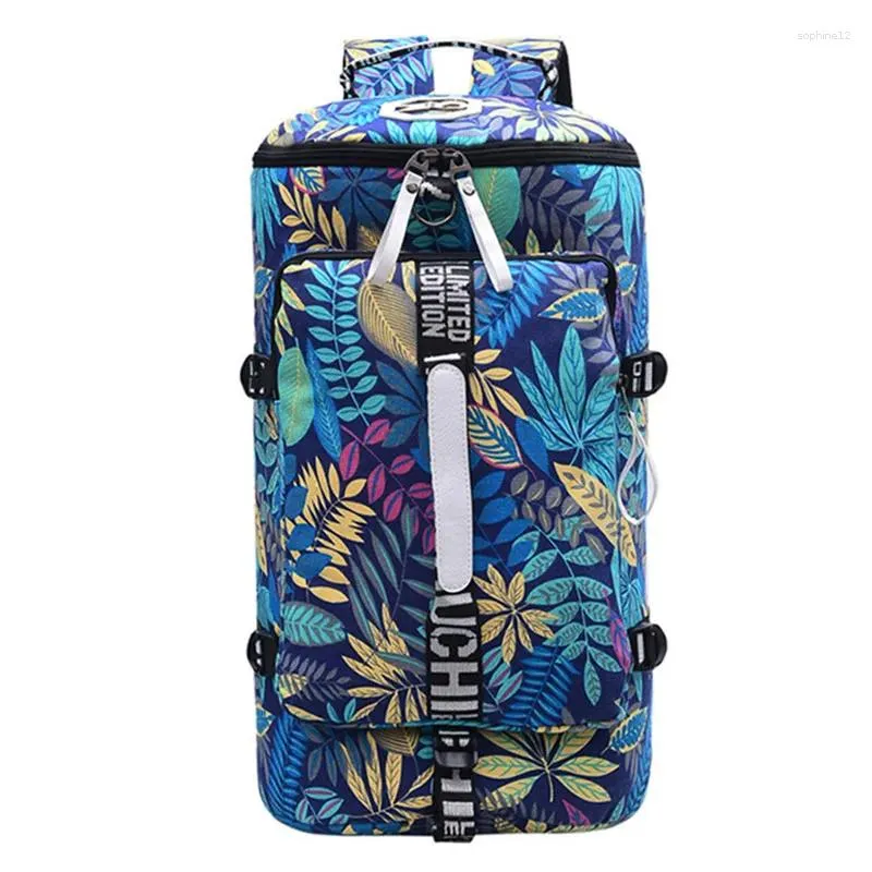 Bettwäsche -Sets Leinwand Frauen Reisen Taschen für Frauen mit großer Kapazität Reisen Rucksack Ladies Multifunktional Crossbody Bag Dudelsack