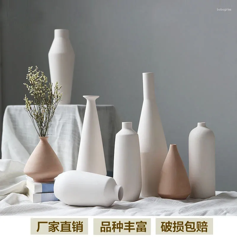 Vasi Vasi Nordic Style Ceramic Vase decorazione di spunti per matrimoni PROPT PLASCO FLOORE