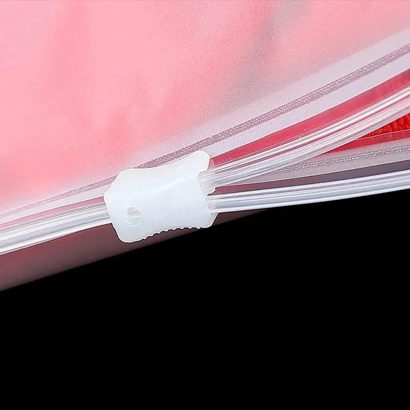 TETP 14wire/18wires Frosted Matte Zipper Bag Home Travel Storage Clothing Underwear Packaging With Air Hole Organizer