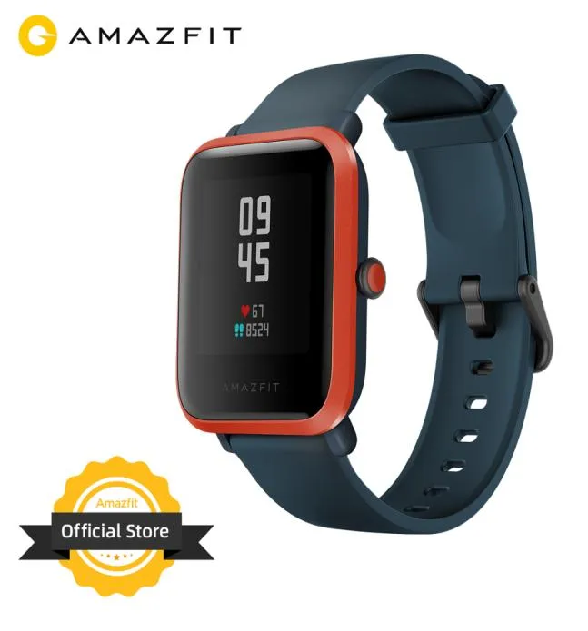 إصدار عالمي جديد AmazFit Bip S 5ATM Smartwatch Heart Tracking Bluetooth Smart Watch CES لـ Android iOS Phone8690080